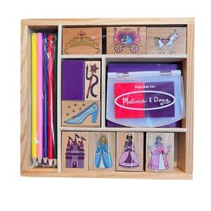 Melissa & Doug Princess Stamp Set
